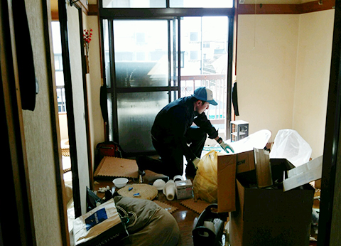 引越しごみ