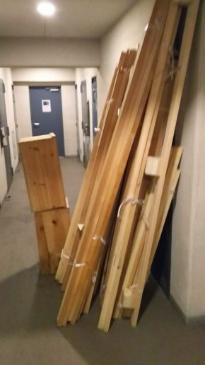 木材、角材の処分