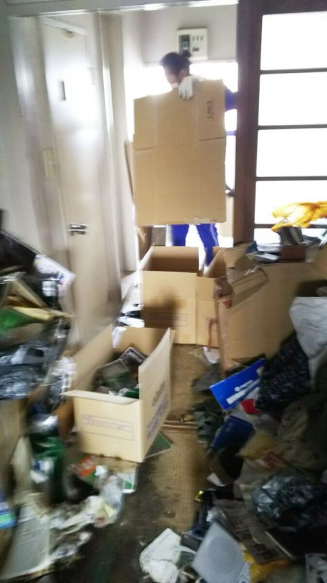 ゴミ屋敷の片付け、ごみ処分