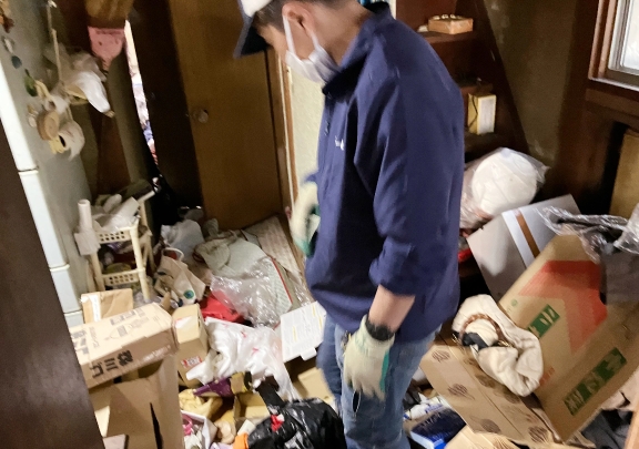 ゴミ屋敷・大量の残置物撤去