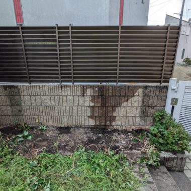 横浜市旭区　物置撤去　 のアフター画像