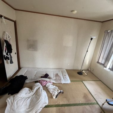 横浜市都筑区　残留物回収 のビフォー画像