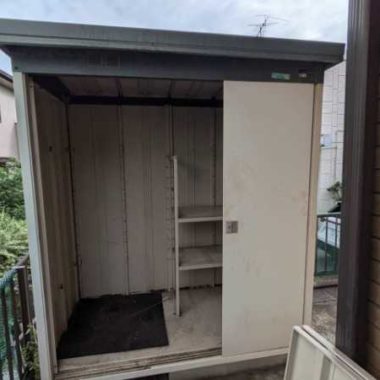 横浜市都筑区　物置解体 のビフォー画像
