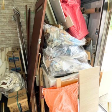 リフォーム後の建材の処分