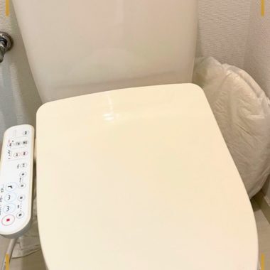 「温水洗浄便座」取り外し＆原状回復