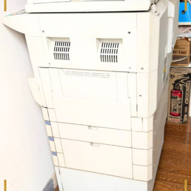 大型コピー機などの重量物回収・搬出